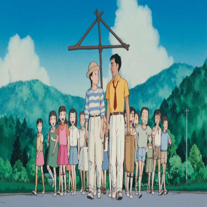 見解4『おもひでぽろぽろ』ちょっと怖い思い出を食べるタエ子の話｜Kakan