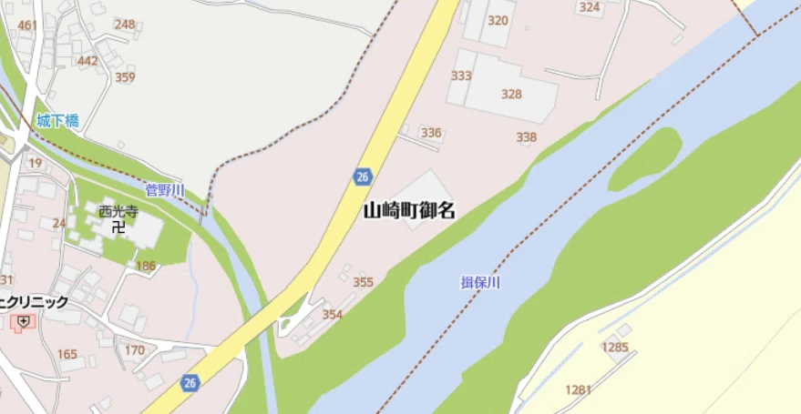 山崎町御名