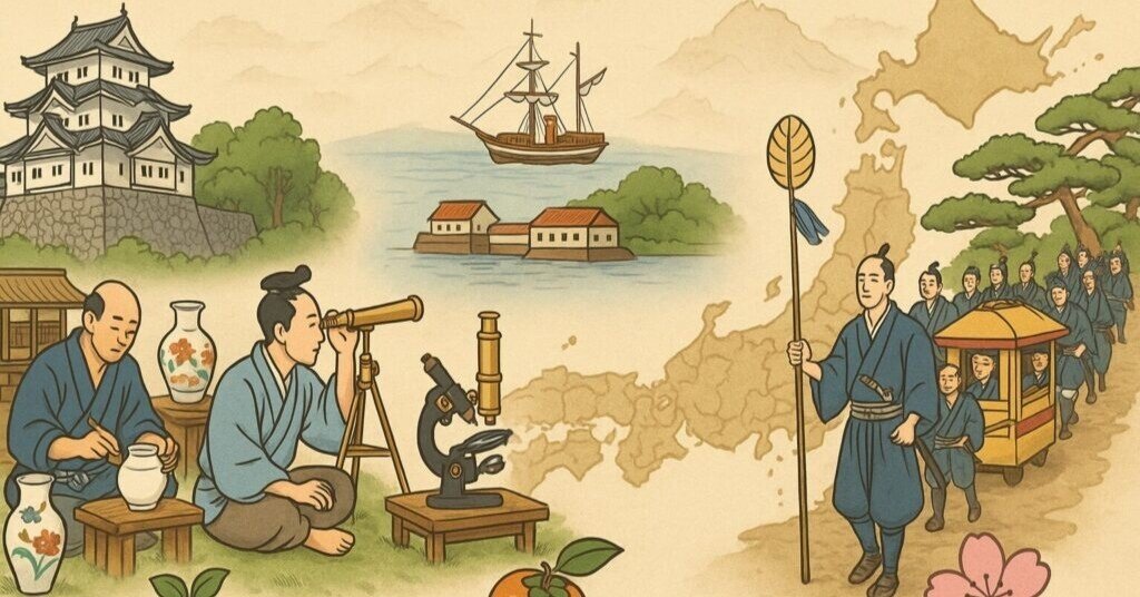 なぜ日本の地方はこんなに個性豊かなのか？その5 ～江戸時代の三つの