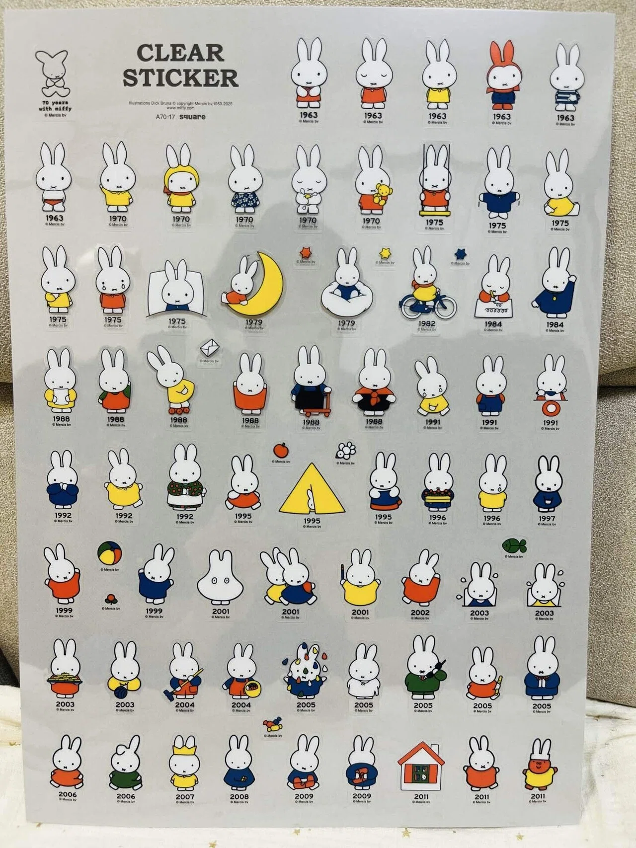 誕生70周年記念ミッフィー展 購入品紹介とスキのまとめ｜うさこさん