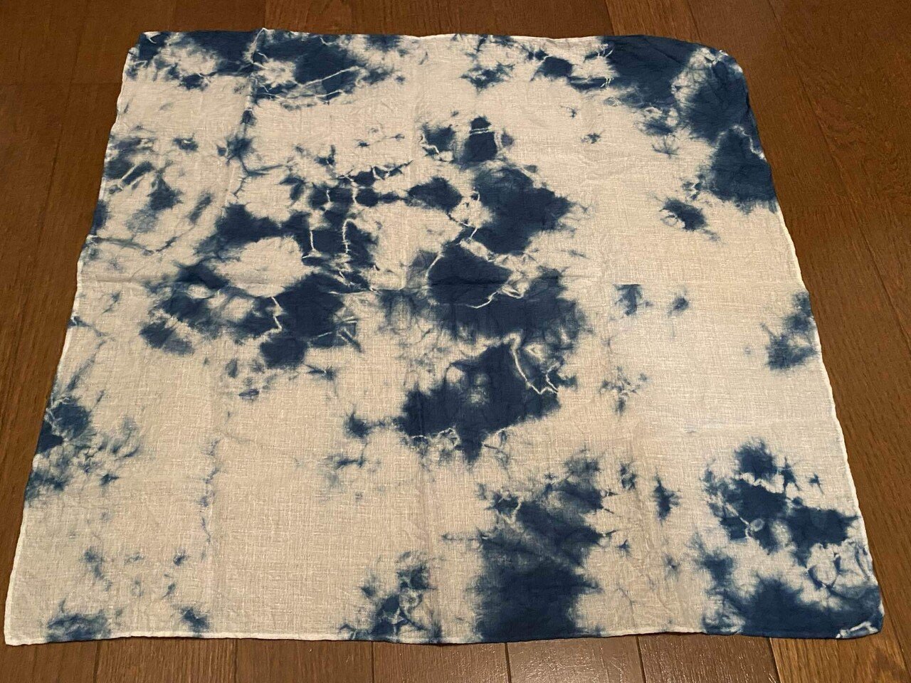 稀に見る襤褸で作って見ました/藍染 藍って生きてる…藍染体験をした話｜Rita