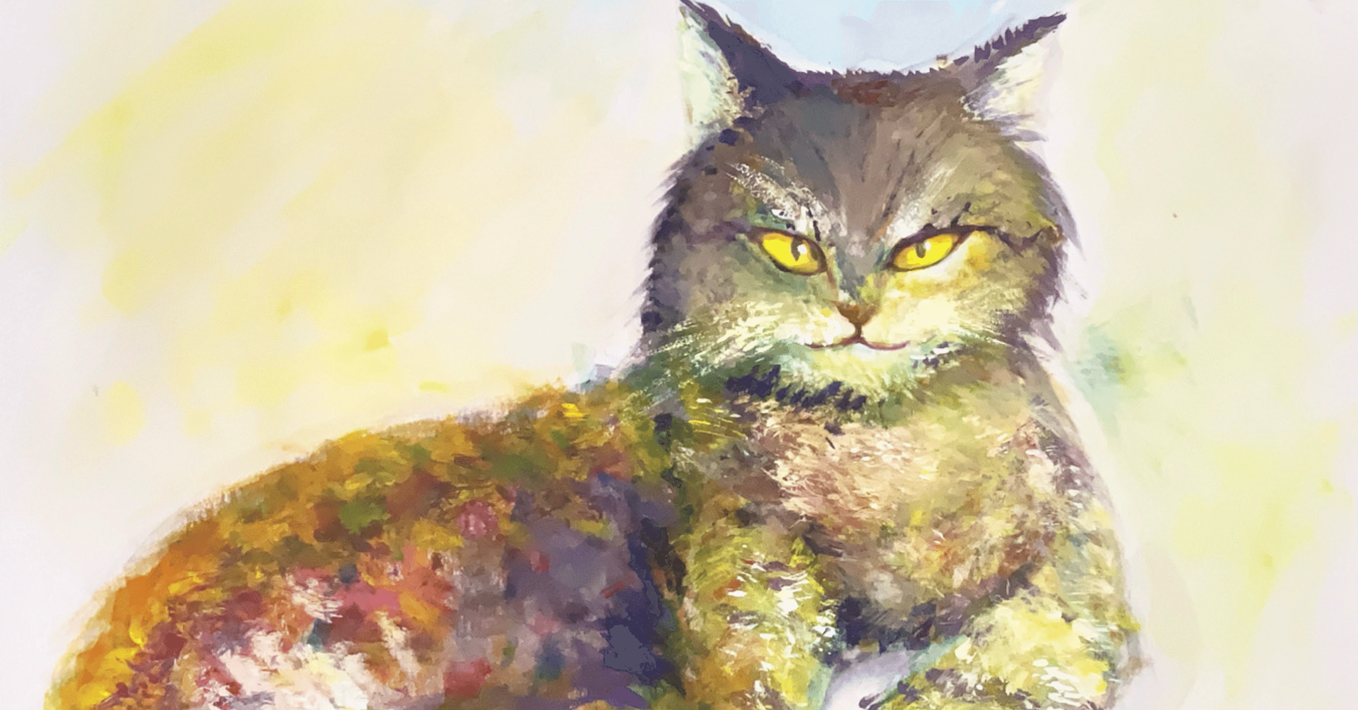 作品紹介『猫の絵』｜M.H.
