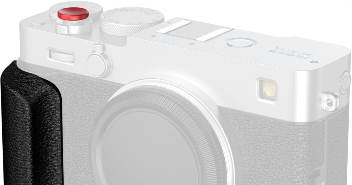 X-E5用 L形カメラプレート | クイックリリース 軽量 木製グリップ