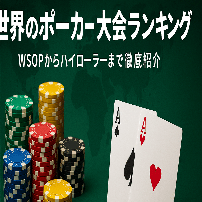 🌍 世界のポーカー大会ランキングTOP10｜ぽかぽか