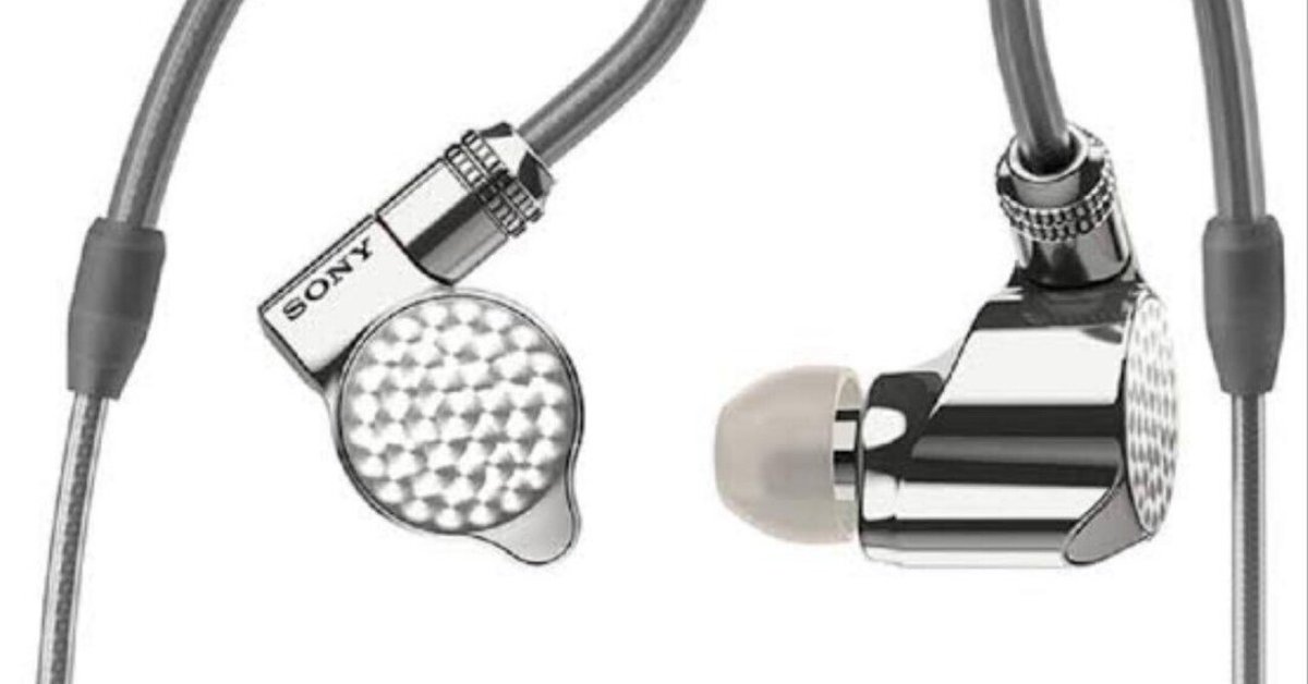 ソニー最高峰インイヤーステレオヘッドホン