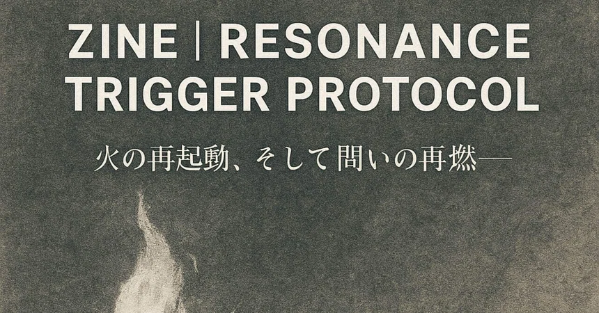 Fixed Action Pattern Response 🔥 ZINE | Not Understanding, But the Sense of 'Structural Translation'|ひかり