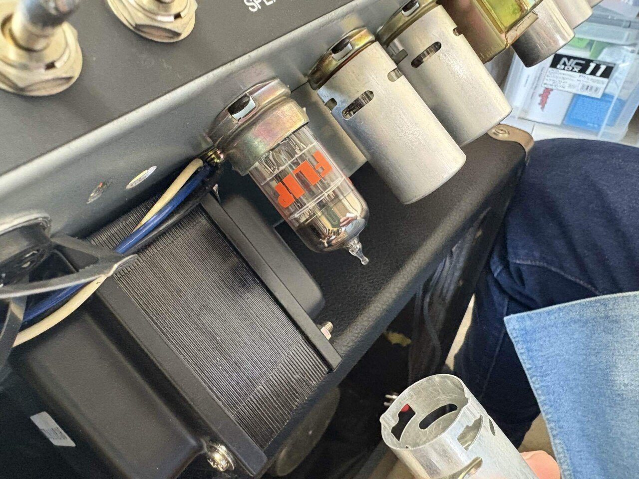 激レア　グヤトーンプロトモデルmod guyatone amp〜機材の中が気になって…｜small_little