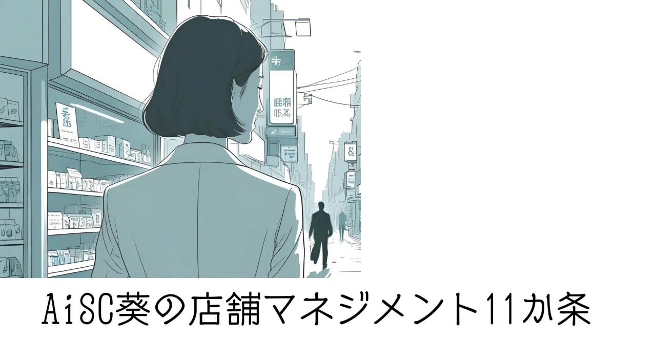 第五条 正しい店長のあり方とその育成｜AiSC_葵