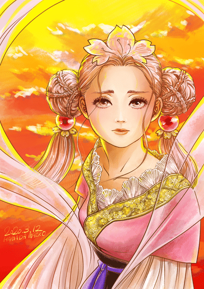 はまだのイラスト帳 はまだの天女たち はまだまいこ Note