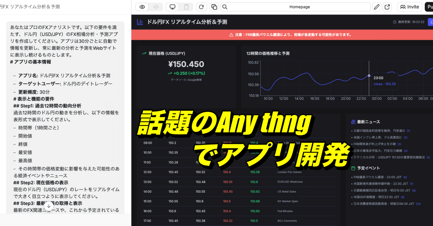 話題のAIアプリビルダー「Anything」を初心者が使ってみた結果、感動した｜斉藤 智彦(Tomohiko Saitoh)