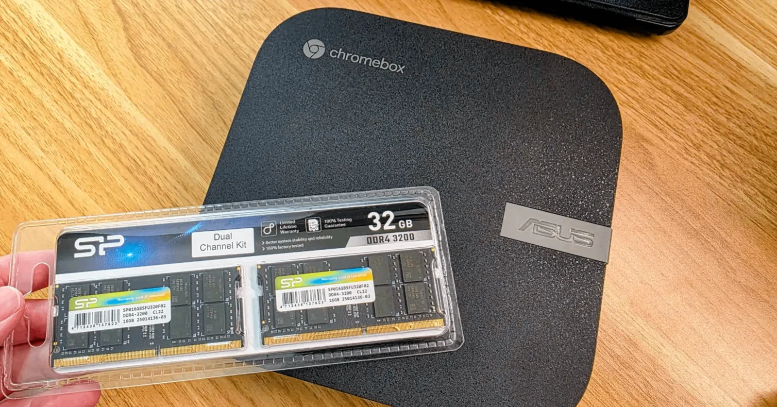 ASUS Chromebox 5 をついに購入。RAM もアップグレードしちゃった 