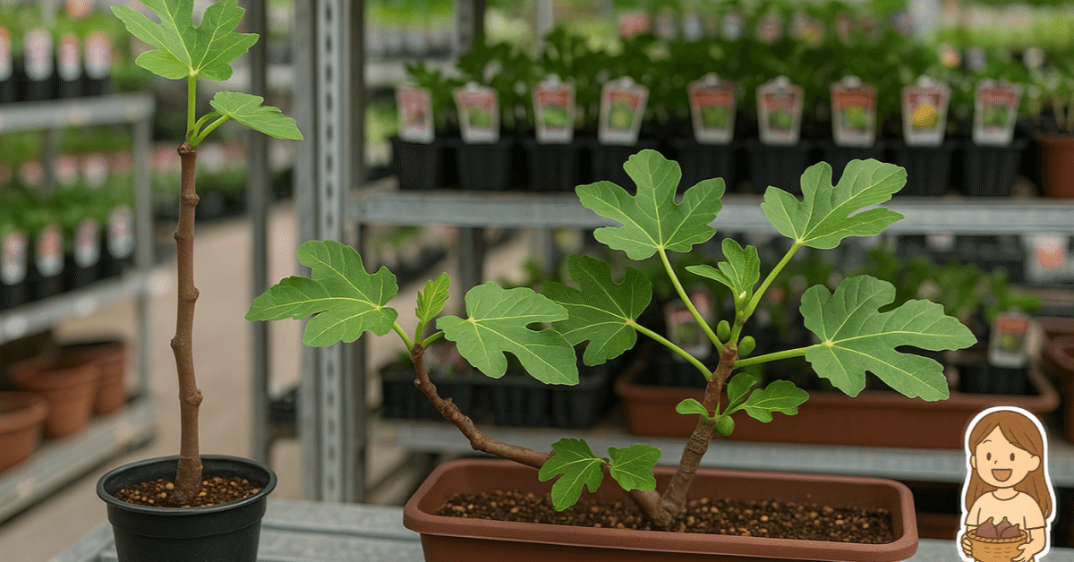 いちじく 苗の選び方｜ベランダ栽培向け品種3選と失敗しないコツ