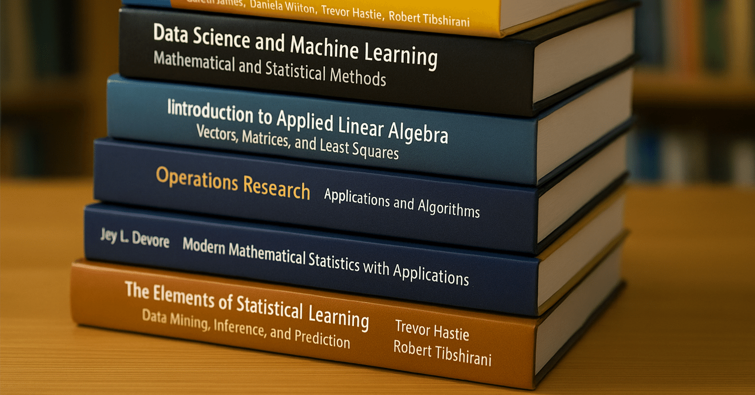 留学中のデータサイエンスコースでオススメされた＆実際に使用した書籍