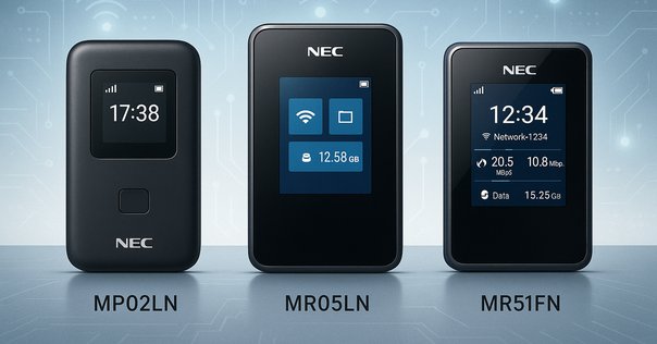 美品　NEC Aterm MR10LN simフリーモバイルルーター Aterm MR10LNレビュー｜一日中使えるタフなモバイルルーター