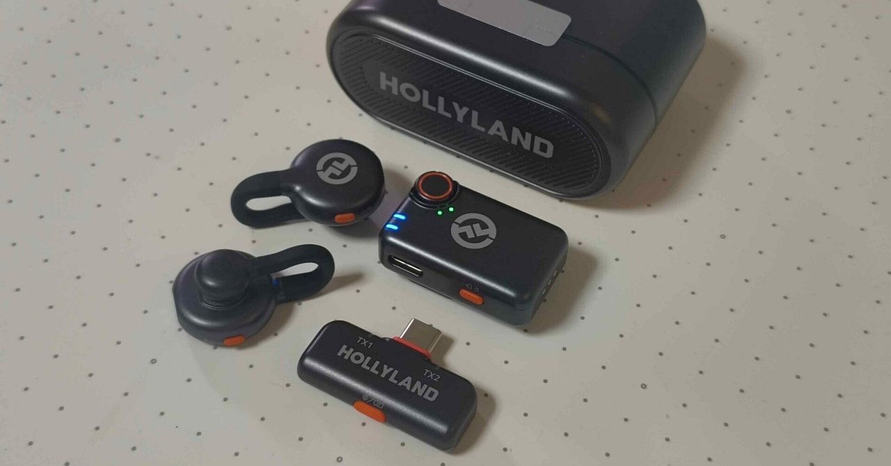 Hollyland-Lark M2-ワイヤレスマイク-ノイズキャンセル機能付き Amazon.co.jp: Hollyland「2024新機」Lark M2 Lighting