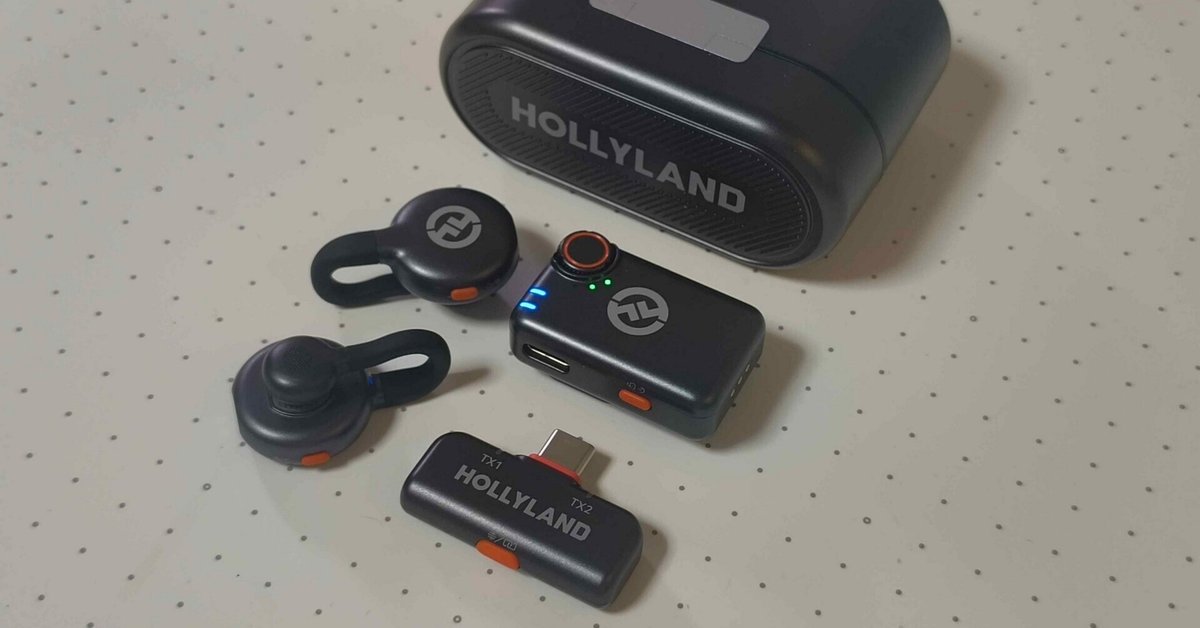 □タッチノイズから解放 超小型ワイヤレスマイク｜Hollyland