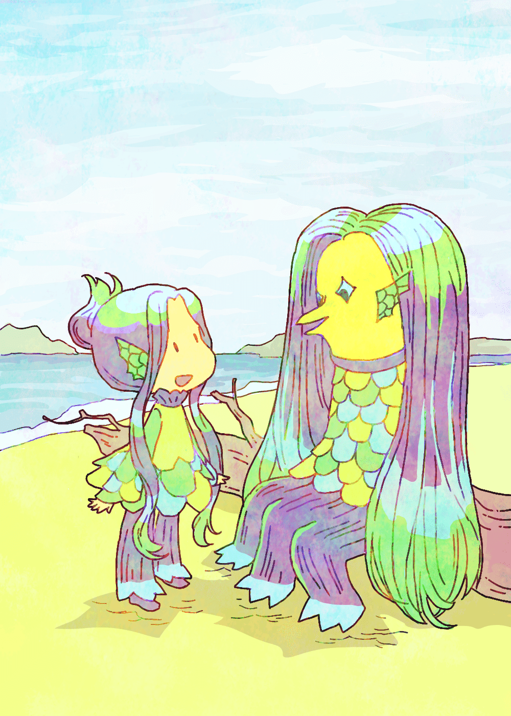 アマビエさん もちだみわ Note