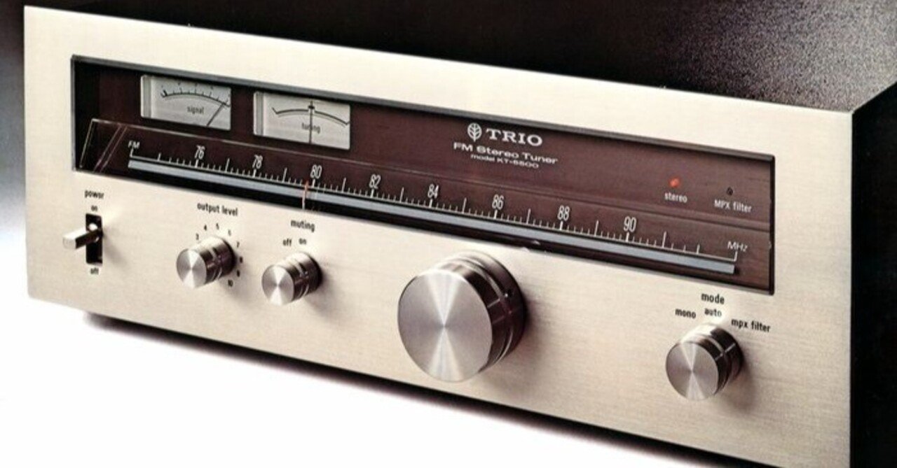 FMチューナーKT-5500を修理しました。｜山崎雅弘