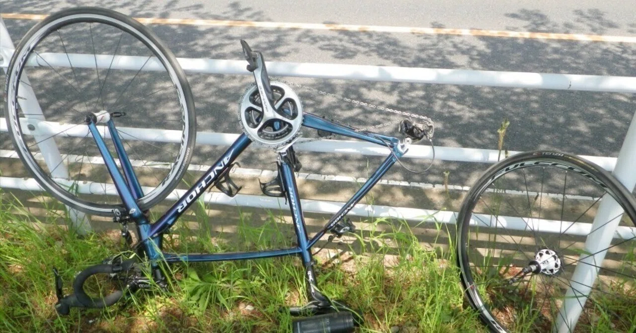 忘れた頃にやってくる、高級ロードレーサーにもママチャリにも漏れなく 