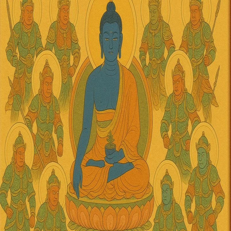 薬師如来を守護する12神将（&アグニ）｜エイリ
