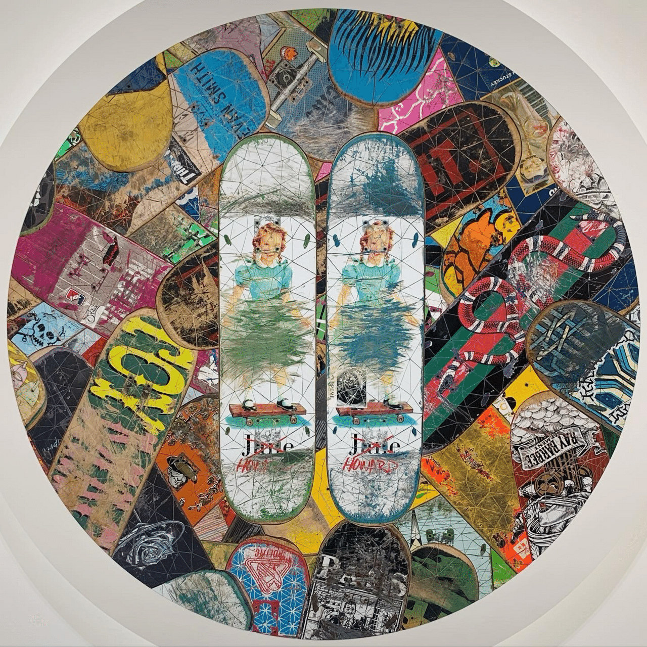 haroshi ハロシ スケートボード 2枚セット HAROSHI×RISK】SKATEBOARD DECK | RISK