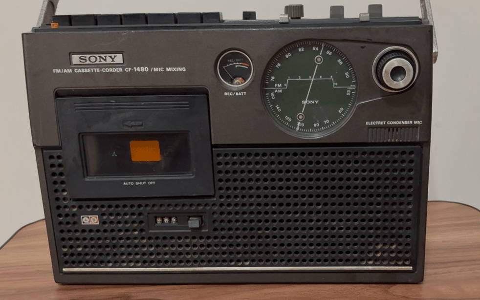 SONY CF-1480 ラジカセ AM/FM 昭和レトロ CF-1480 ラジカセ SONY 中古