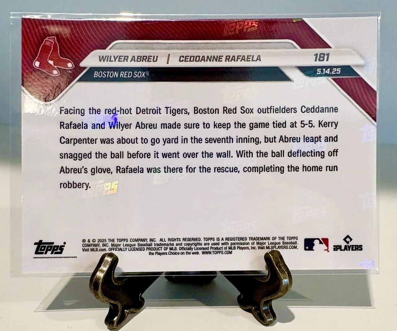 お気に入りのtopps nowで語るMLB2025シーズン⑤｜mlb message