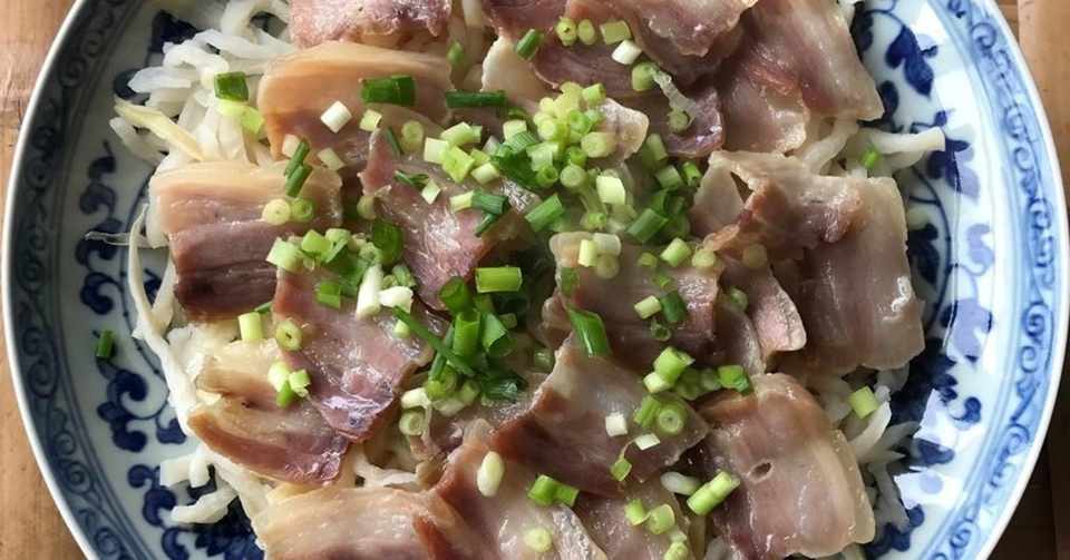 おうちで中華 咸肉蒸蘿蔔乾 豚の塩漬け干し肉と切干大根の蒸しもの 酒徒 しゅと おうちで中華 Note