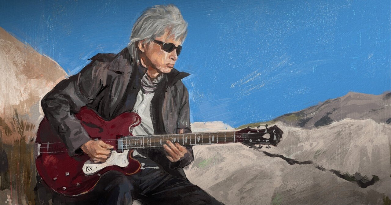 浜田省吾」を描く（3）｜寺西 晃 イラストレーター