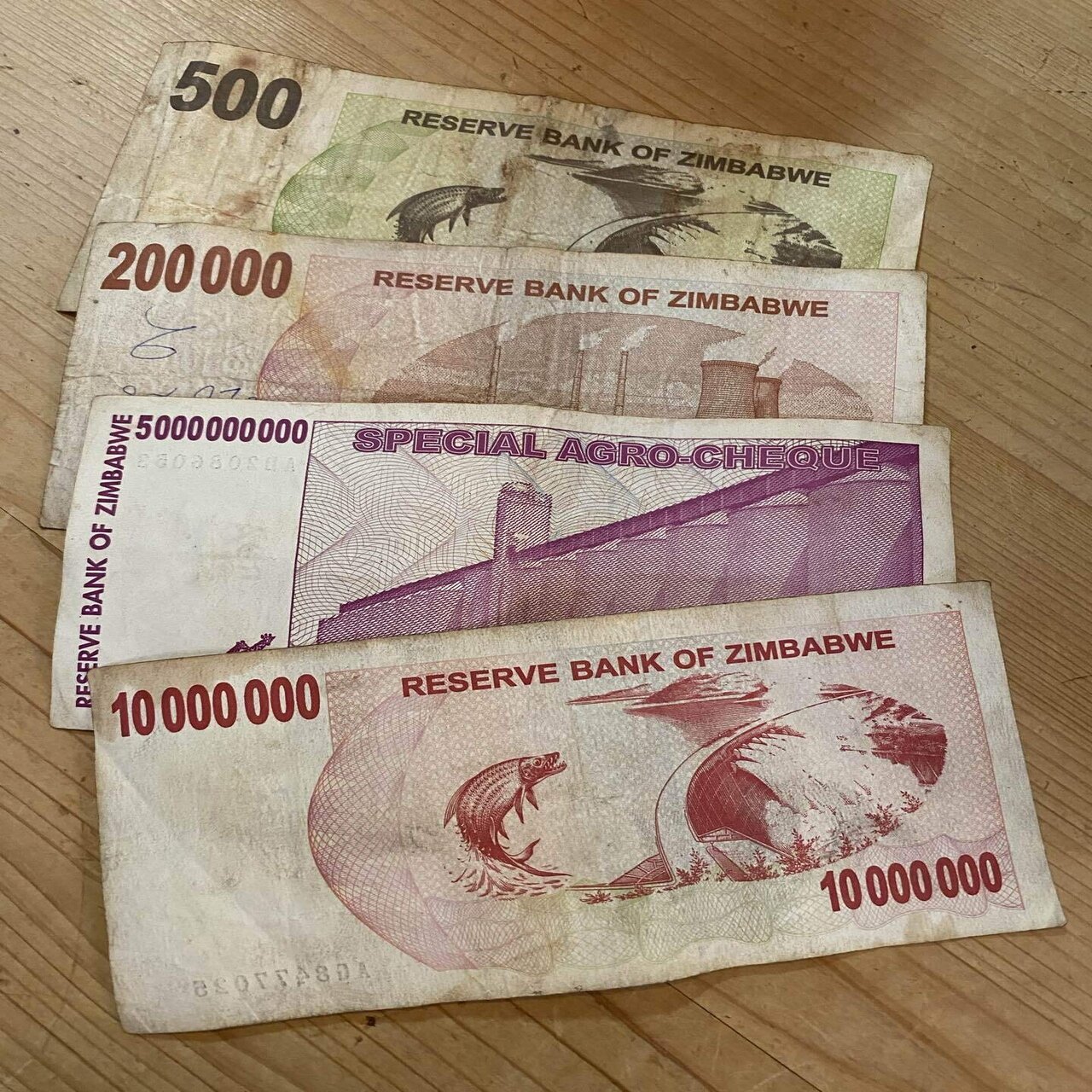 逆に価値がある！？ジンバブエドル札と謎の新通貨｜heliophila