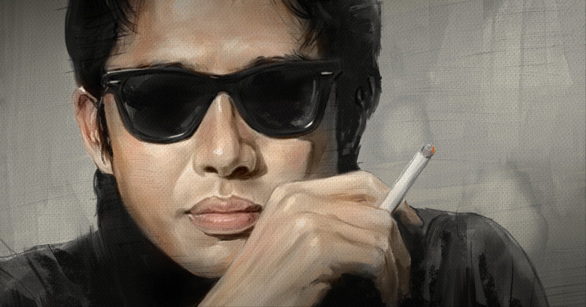 浜田省吾」を描く（4）｜寺西 晃 イラストレーター