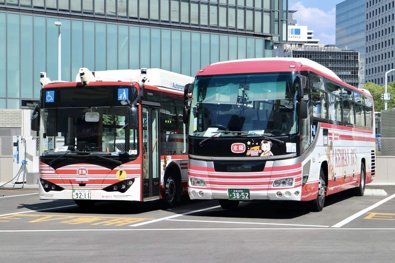 大阪・関西万博へ行ってきました 葉月の編（1）京阪バス自動運転バス