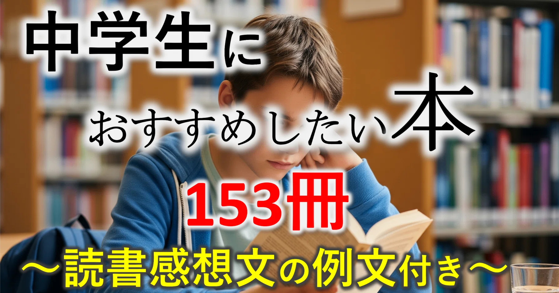 中学生向けの本153冊、読書感想文付き｜IpponMatsu