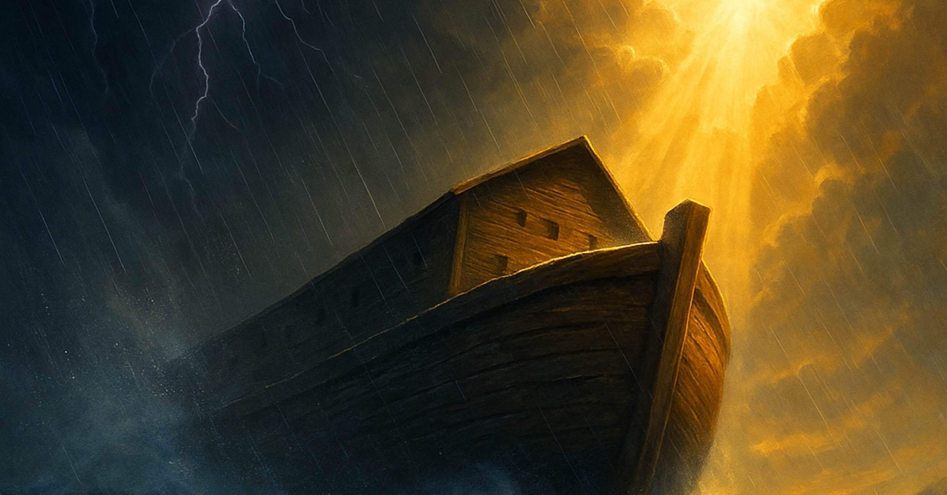 📕ノアの箱舟🌊🚢｜世界が沈んだ日と、未来を救ったたった一隻