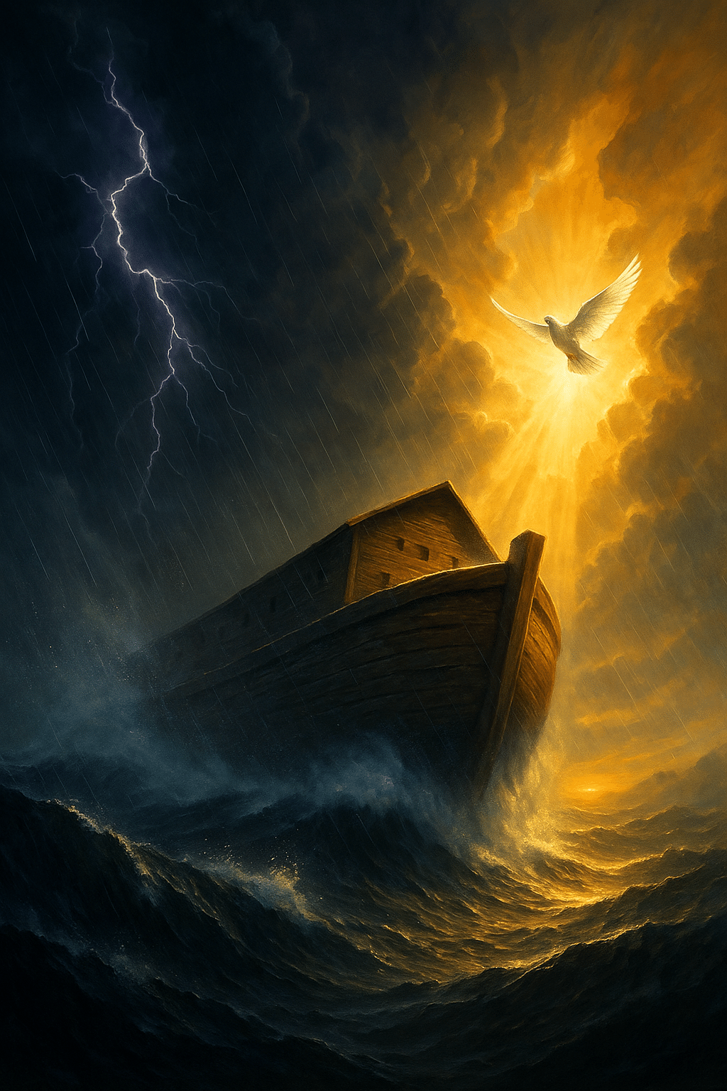 📕ノアの箱舟🌊🚢｜世界が沈んだ日と、未来を救ったたった一隻