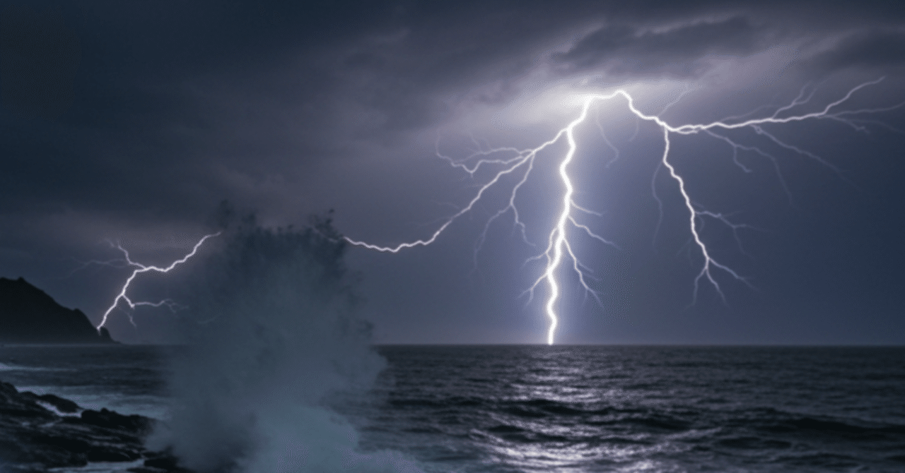 世界一長い雷｜桜井健次