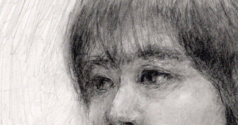 鉛筆で女性の絵を描いてみた！｜Atelier Non
