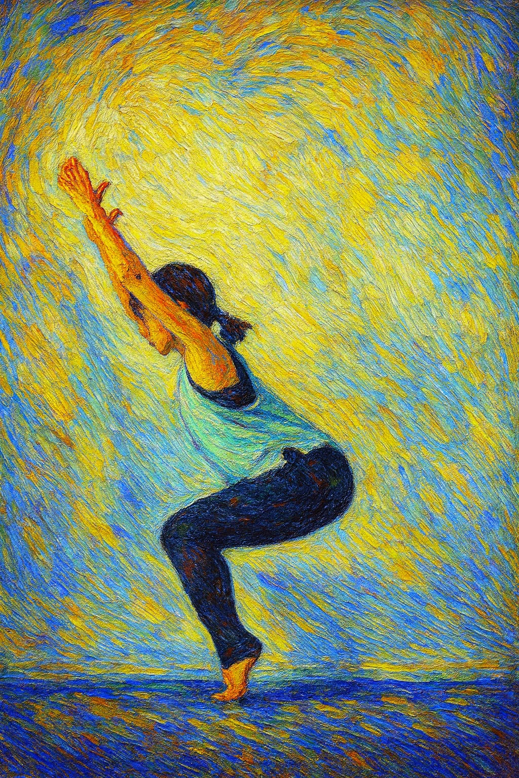 Mind and Body Changes Felt in the Tip-Toe Chair Pose⁉️｜Liln ...