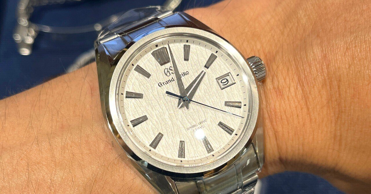 グランドセイコー（SBGX355雪白・SLGA009白樺）｜試着で確かめることの