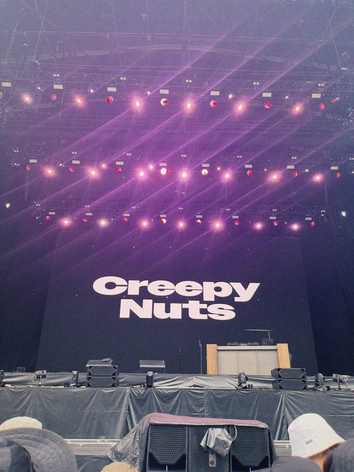 Creepy Nutsのステージの写真