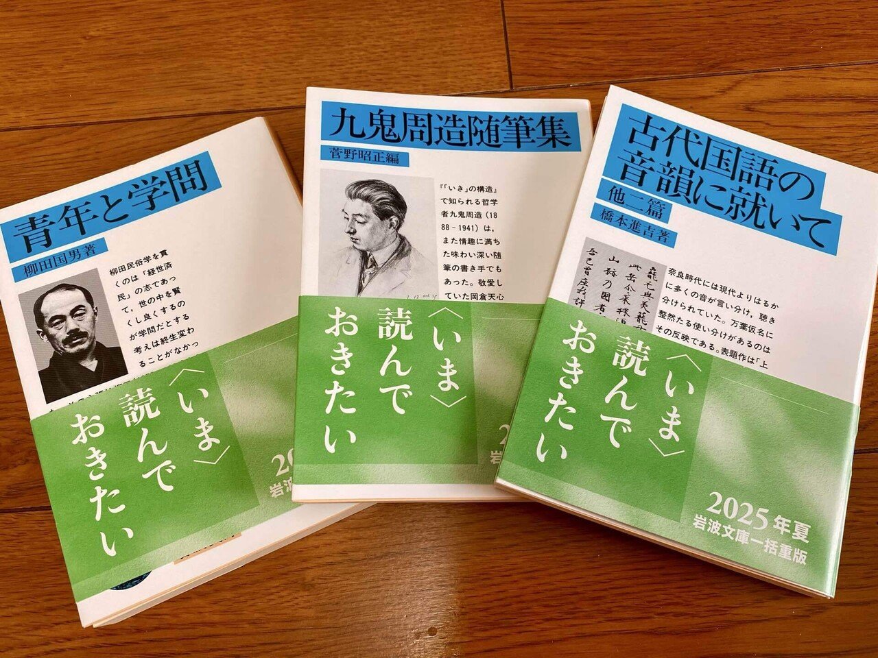 今日の読書】2025年夏 岩波文庫一括重版の作品を読んでみた｜えりた