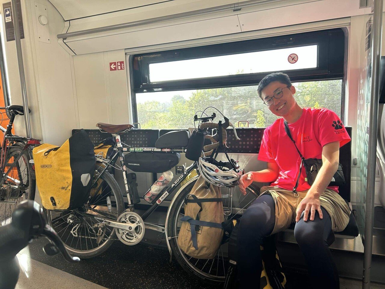 定年欧州自転車旅行 20歳欧州自転車旅】8/11〜13 🇩🇪ドイツ横断。道中罰金を払う
