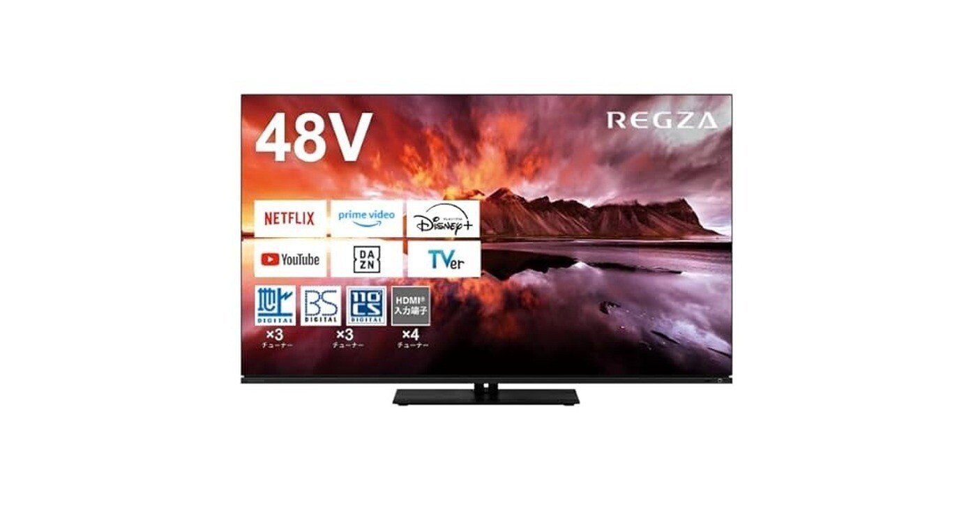 スマートテレビ REGZA 48インチ 有機EL 48X8900N スマートテレビ Dolby Atmos対応 2024