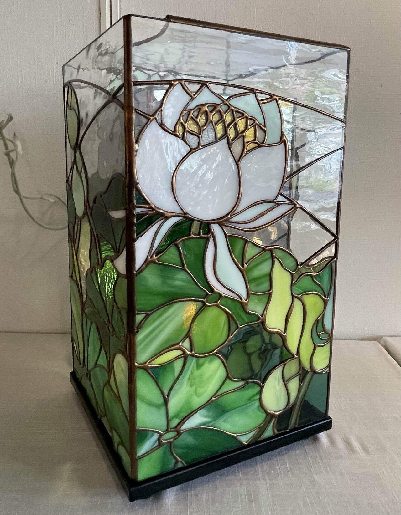 ステンドグラスの個展へ｜和楽 万由子