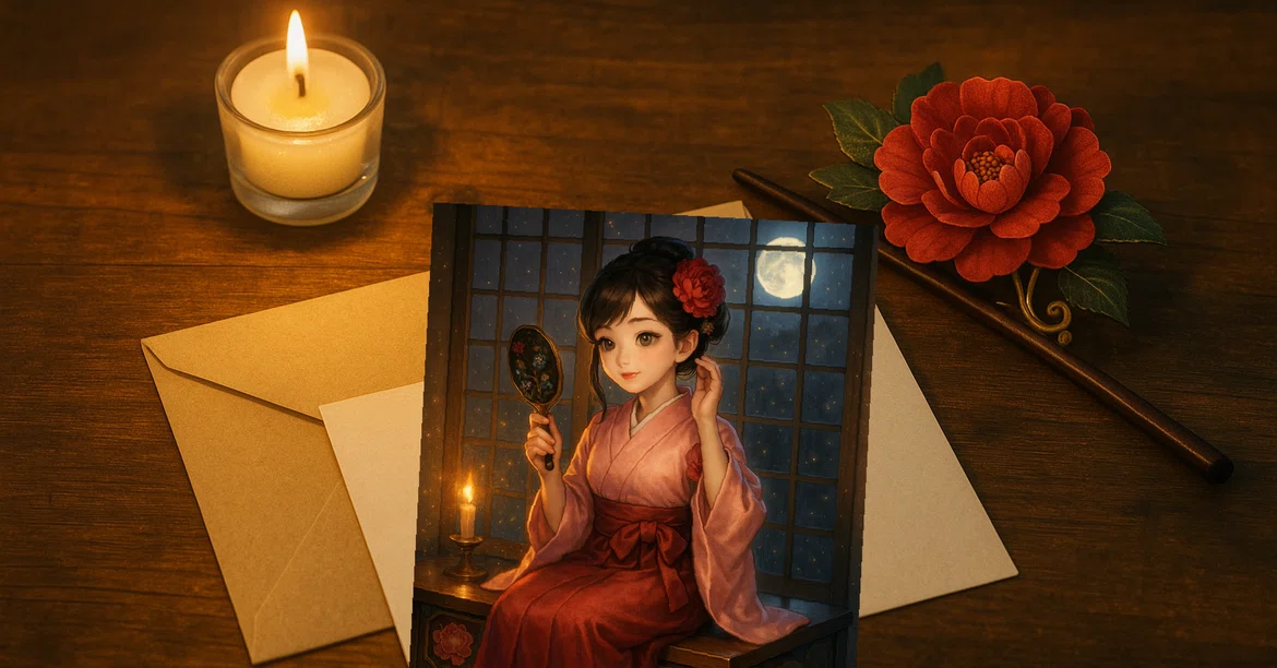 Announcing the new postcard in the Japanese Fantasy series: 'Smile of ...