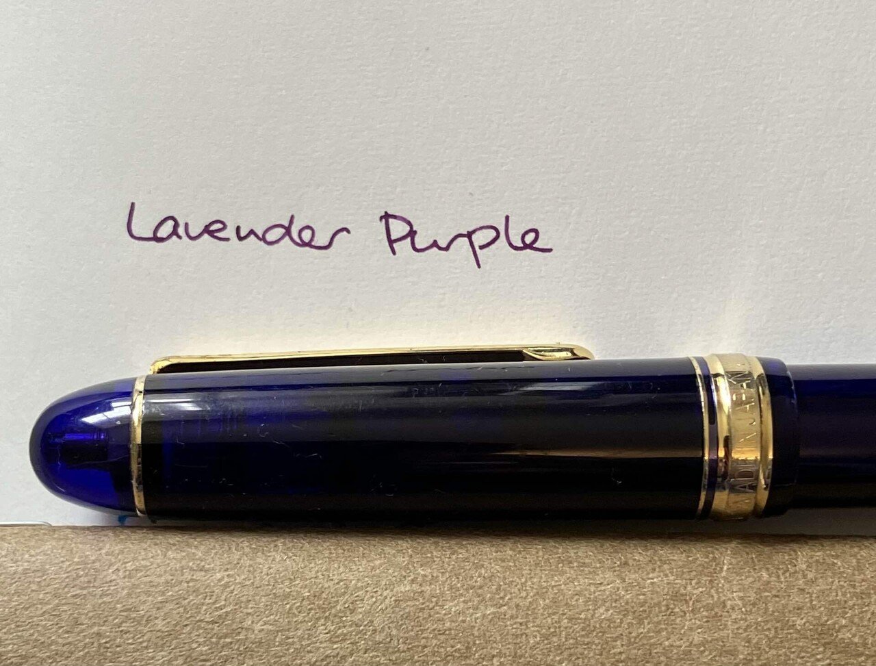 プラチナ万年筆 センチュリー シャルトルブルー ＆色彩雫 月夜