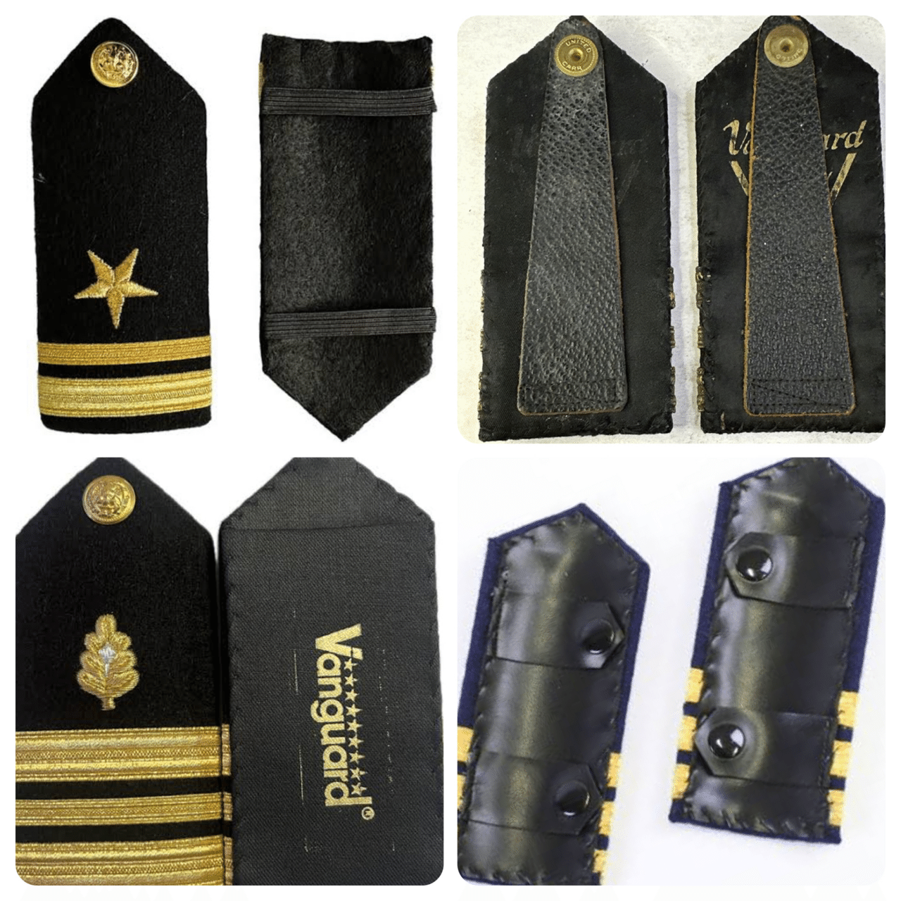 海軍大佐１等海佐肩章ハードショルダーボード アメリカ海軍 ［USNAVY］ホワイトドレス/将校用（officer）ショルダー