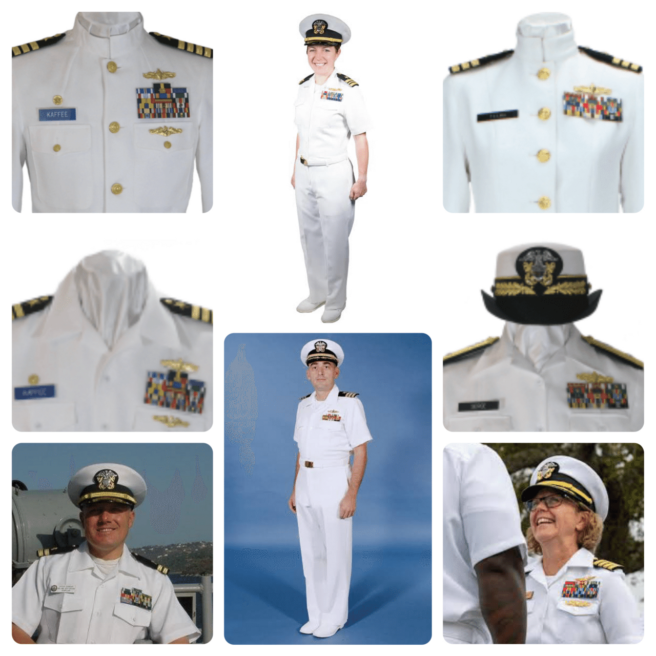 アメリカ海軍 ［USNAVY］ホワイトドレス/将校用（officer）ショルダー