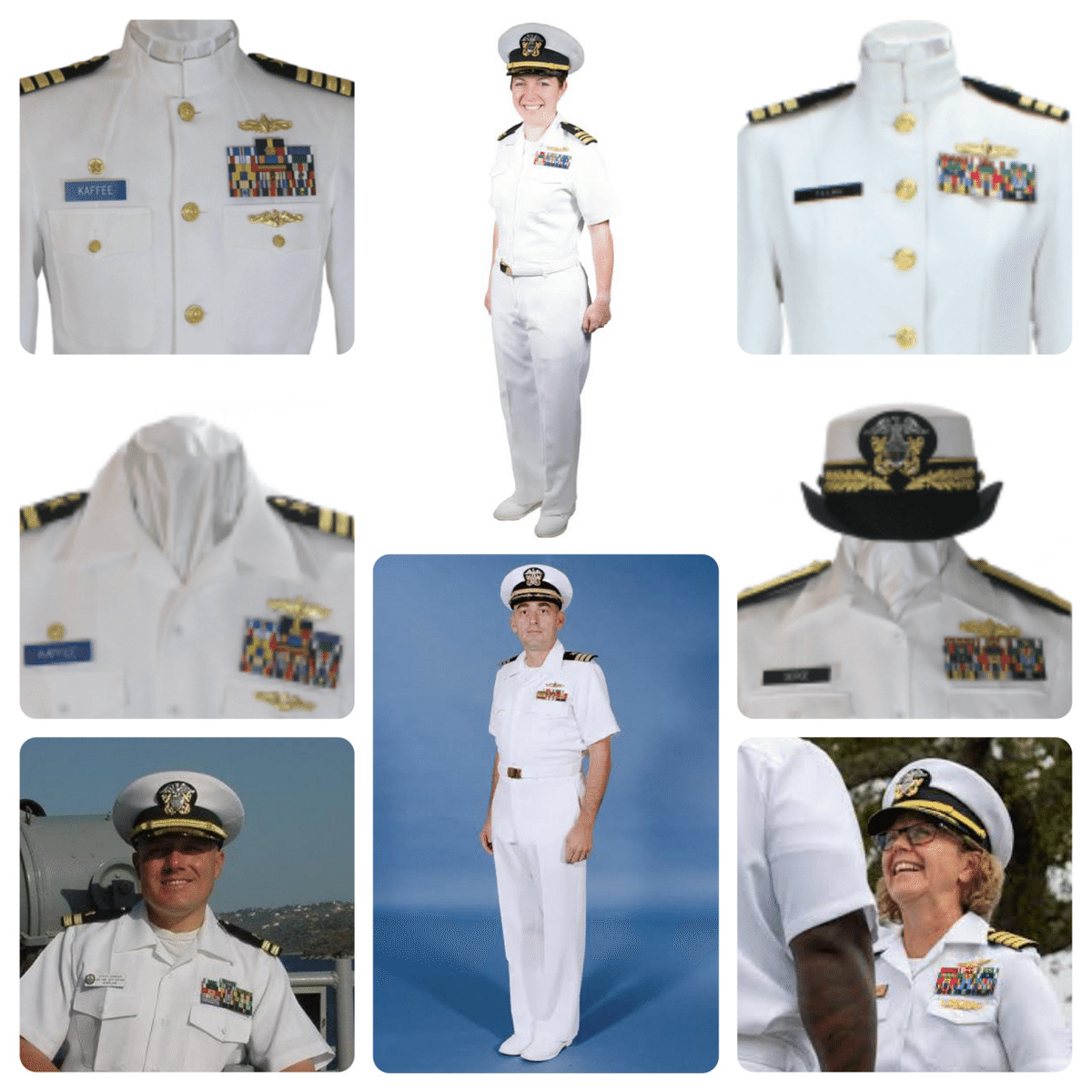アメリカ海軍 ［USNAVY］ホワイトドレス/将校用（officer