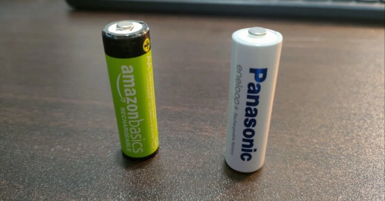Amazon Basicsの充電式電池、微妙に使いにくい件 ～やっぱりエネループ